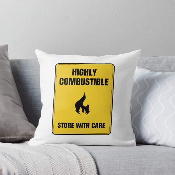 Item preview, Sci-Fi Highly Combustible Sign designed and sold by Amir Hossein Saadat.