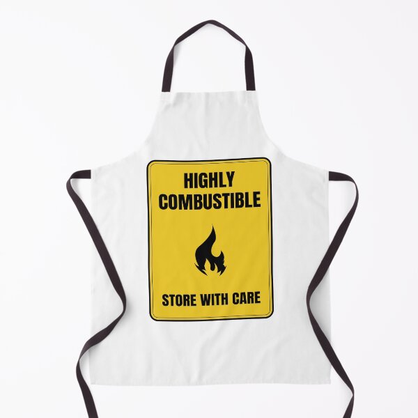 Item preview, Sci-Fi Highly Combustible Sign designed and sold by Amir Hossein Saadat.