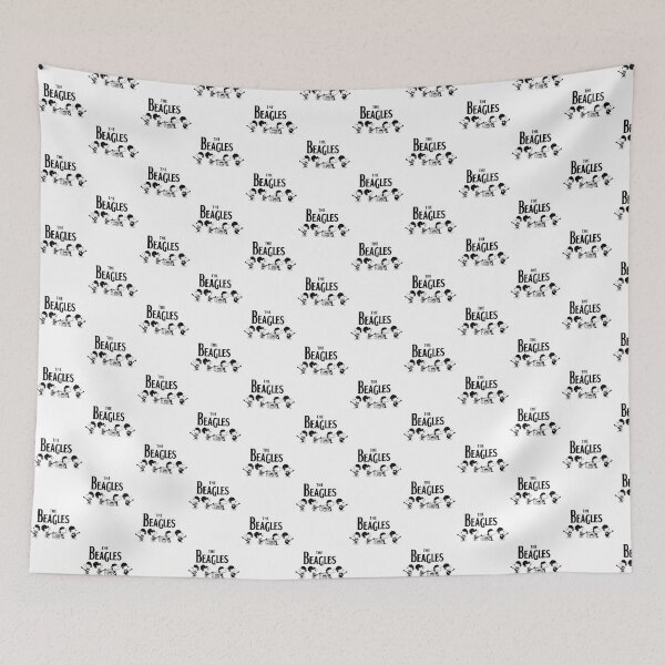 Item preview, The Beagles Abbey Road Inspired Parody Design with Cute Dog Illustration designed and sold by clockneck.