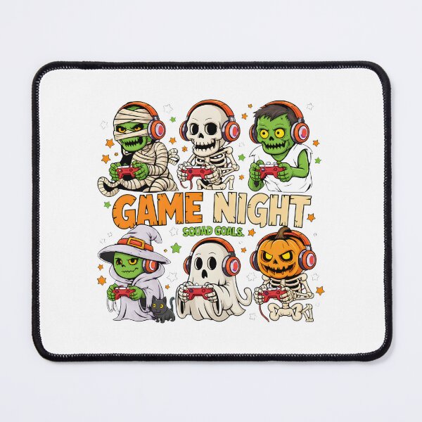 Item preview, Gaming Squad Goals Halloween Creatures Fun Design designed and sold by Dmo3HarkoArt.
