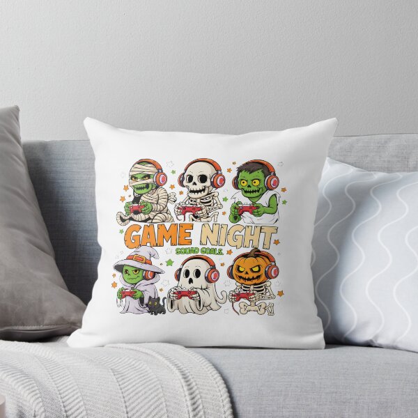 Item preview, Gaming Squad Goals Halloween Creatures Fun Design designed and sold by Dmo3HarkoArt.