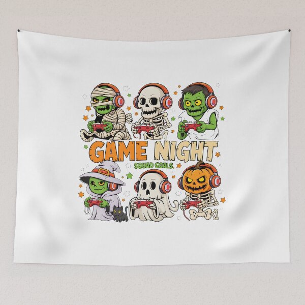 Item preview, Gaming Squad Goals Halloween Creatures Fun Design designed and sold by Dmo3HarkoArt.