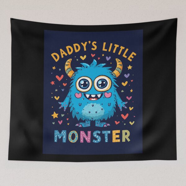 Item preview, Daddy's little monster designed and sold by whatthefoxsays.