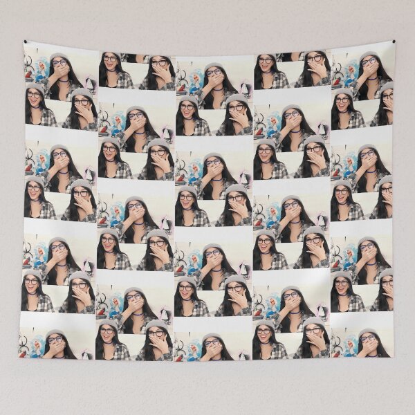 Item preview, Sssniperwolf Laughing Collage designed and sold by Whimzu.