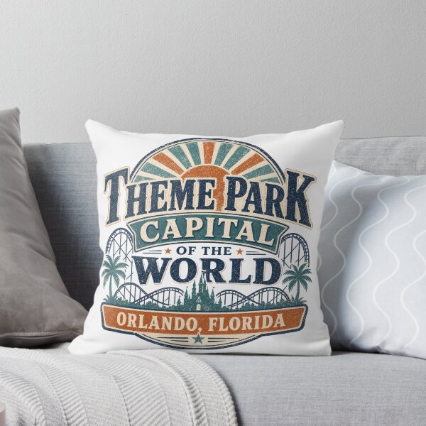 Artikelvorschau, Themenpark-Hauptstadt der Welt – Orlando – Florida entworfen und verkauft von NicheWearStudio.