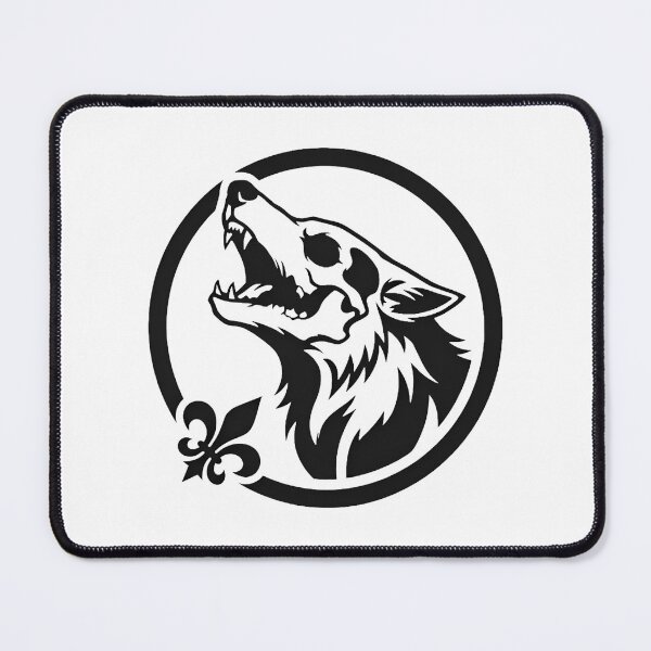 Item preview, The Undead Wolf (Black) designed and sold by Whimzu.