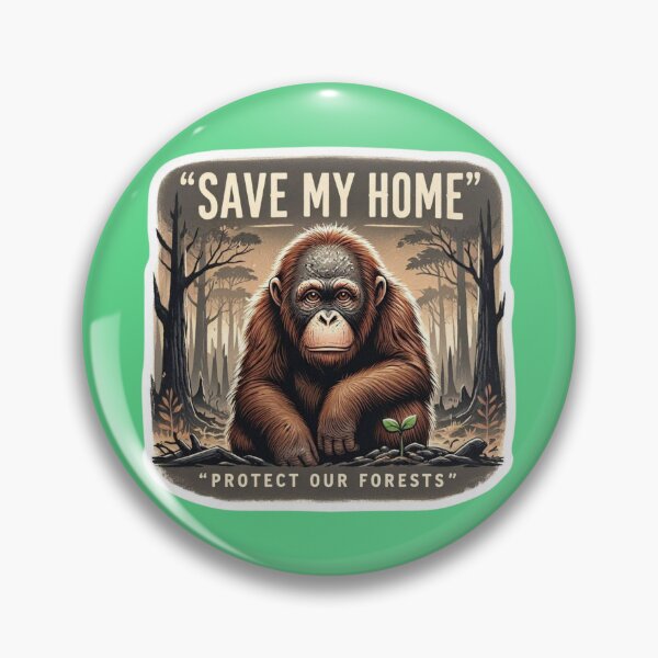 Item preview, Save My Home - Protect Our Forests Orangutan Conservation designed and sold by carestazafeli.