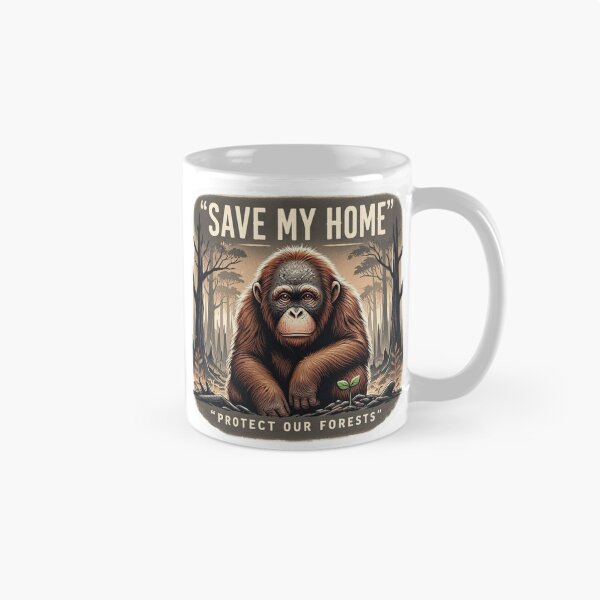 Item preview, Save My Home - Protect Our Forests Orangutan Conservation designed and sold by carestazafeli.