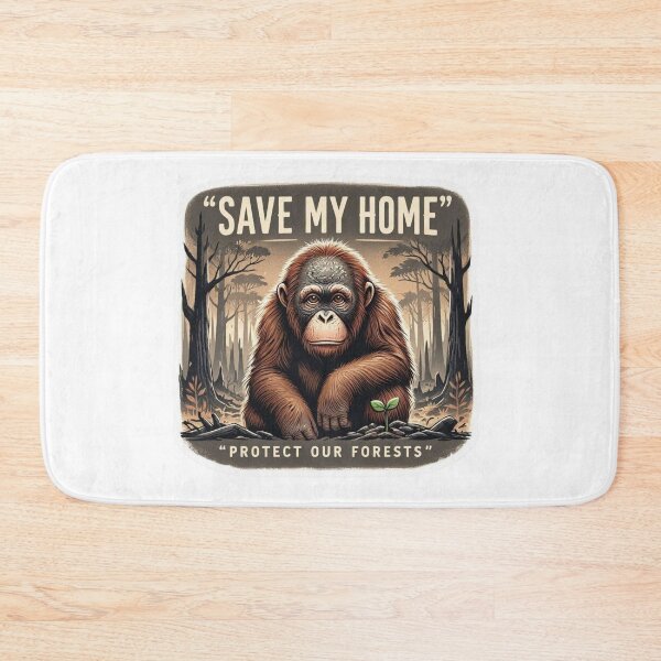 Item preview, Save My Home - Protect Our Forests Orangutan Conservation designed and sold by carestazafeli.
