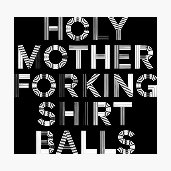 Item preview, holy-mother-forking-shirt-balls #9070 designed and sold by shawn-muse.