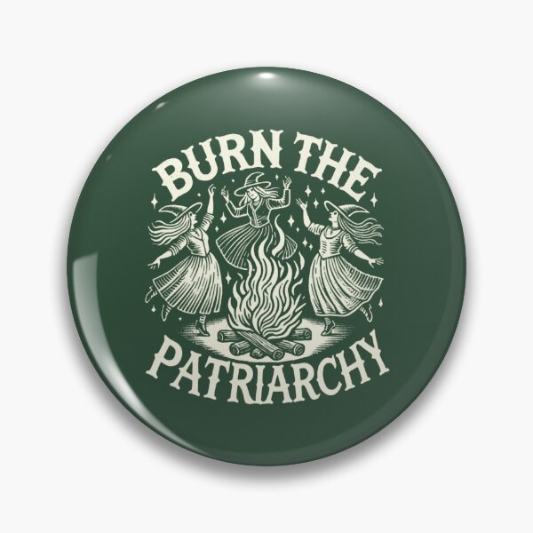 Item preview, Witch art Burn the Patriarchy  Classic T-Shirt designed and sold by ShopNiceGiftsVN.