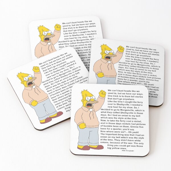 Artikelvorschau, Inspirierendes Zitat von Opa Simpson entworfen und verkauft von TRAVisty-James.