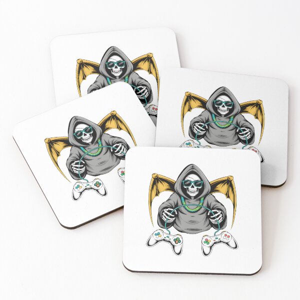Item preview, Gamer Grim Reaper Controller Wings Skeleton designed and sold by Dmo3HarkoArt.