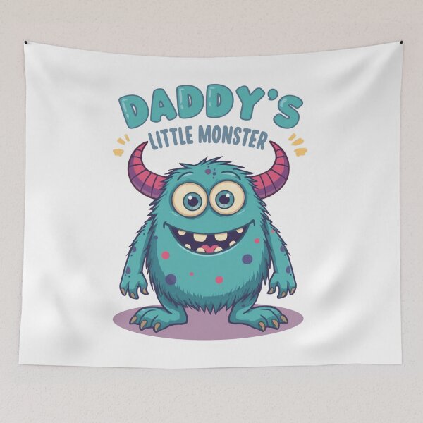 Item preview, Daddy's little monster designed and sold by whatthefoxsays.