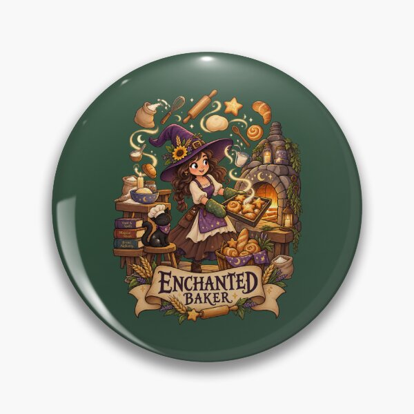 Item preview, Enchanted Baker – Cozy Witch Bakery Fantasy T-Shirt Classic T-Shirt designed and sold by ShopNiceGiftsVN.