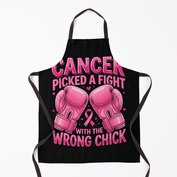 Item preview, Cancer Picked A Fight With The Wrong Chick Breast Awareness designed and sold by serialcarachts.