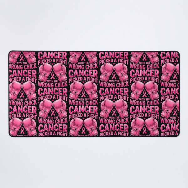 Item preview, Cancer Picked A Fight With The Wrong Chick Breast Awareness designed and sold by serialcarachts.