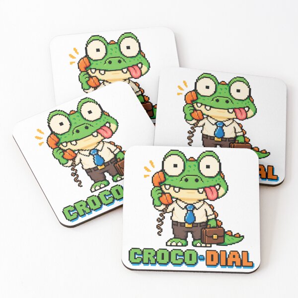 Item preview, CROCO-DIAL designed and sold by BRIGHT BITS BOUTIQUE.