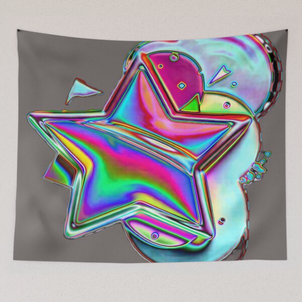 Item preview, Geometría de estrella E7 br diseño abstracto geométrico colorido designed and sold by SmashingDeals.