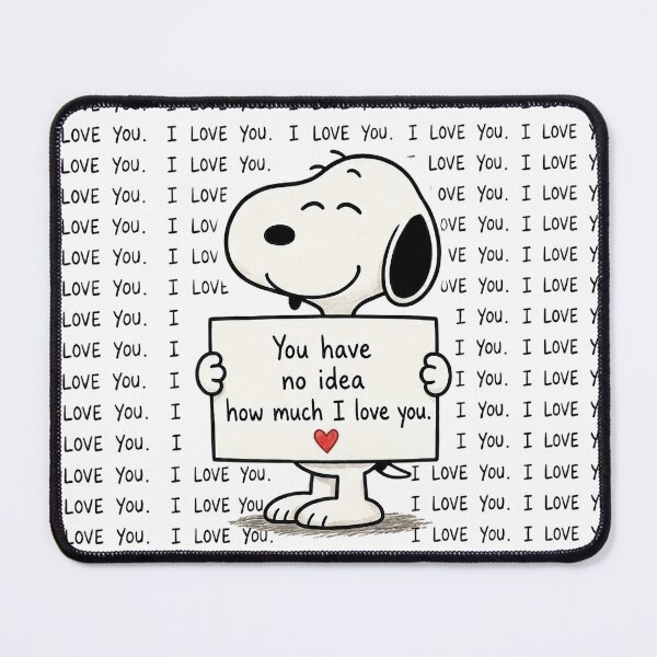 Item preview, Endless I Love You Snoopy designed and sold by COFFEEWITHARTS.