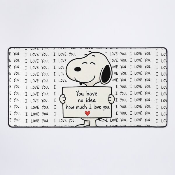 Item preview, Endless I Love You Snoopy designed and sold by COFFEEWITHARTS.