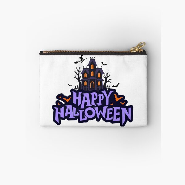 Item preview, Happy Halloween Haunted House and Bats designed and sold by Ceylo Art.