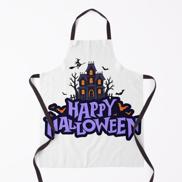 Item preview, Happy Halloween Haunted House and Bats designed and sold by Ceylo Art.