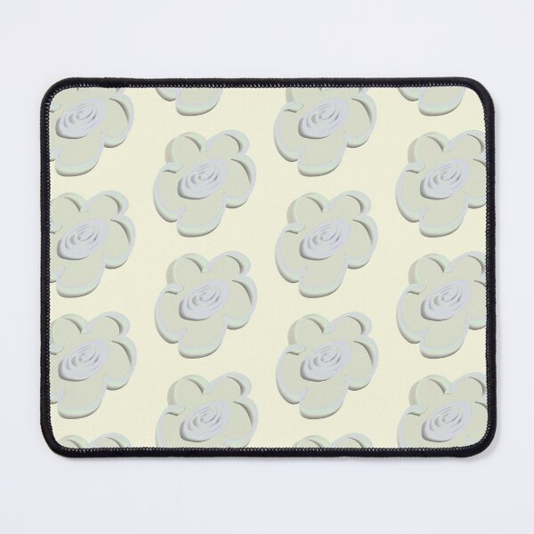 Item preview, Soft Cream Daisy Pattern on Warm Beige designed and sold by CaramelCo.
