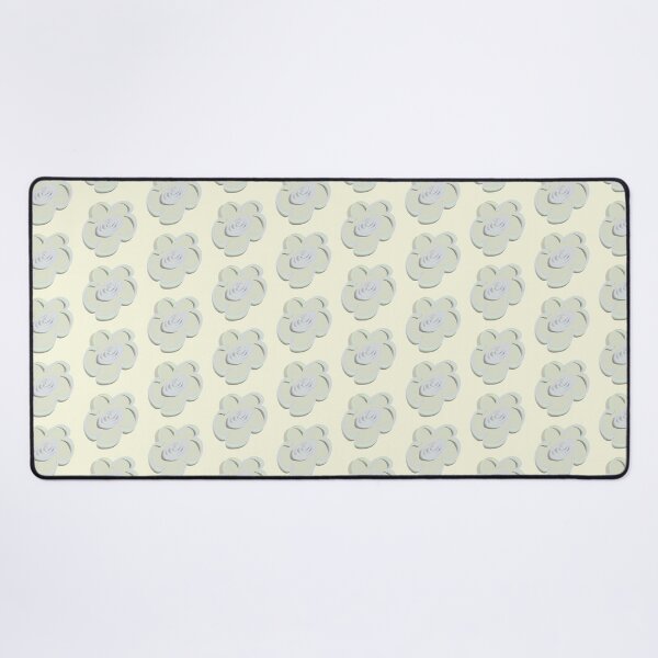Item preview, Soft Cream Daisy Pattern on Warm Beige designed and sold by CaramelCo.