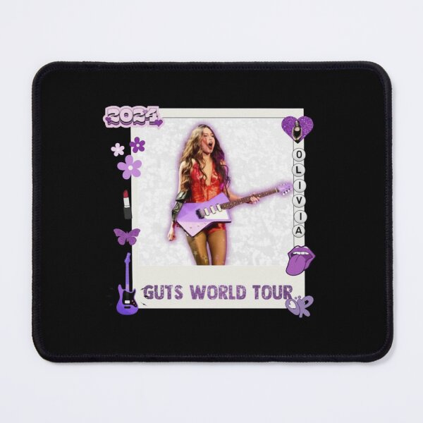 Item preview, Olivia Rodrigo Guts World Tour 2024 Polaroid Purple Electric Guitar designed and sold by MarinRosito.