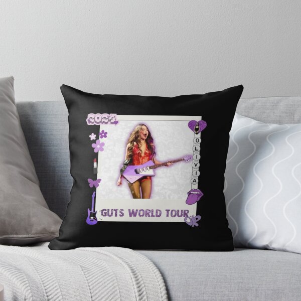 Item preview, Olivia Rodrigo Guts World Tour 2024 Polaroid Purple Electric Guitar designed and sold by MarinRosito.
