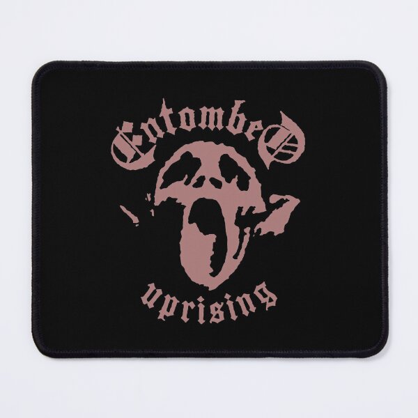 Item preview, Grey Entombed Uprising Band Tour Tshirt Merch designed and sold by lisanargent.