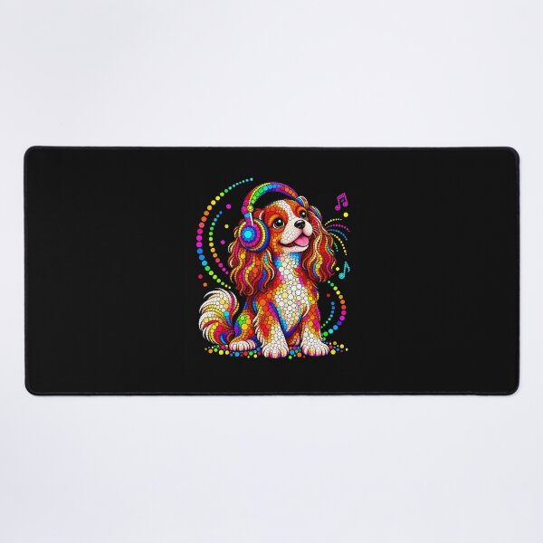 Item preview, Funny Cavalier King Charles Dots Art Boys Girls Students designed and sold by Chromatic-Cubes.