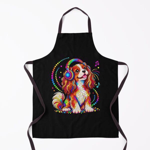 Item preview, Funny Cavalier King Charles Dots Art Boys Girls Students designed and sold by Chromatic-Cubes.