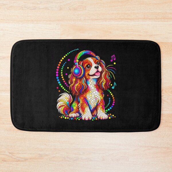 Item preview, Funny Cavalier King Charles Dots Art Boys Girls Students designed and sold by Chromatic-Cubes.
