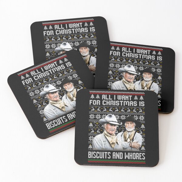 Item preview, Lonesome Dove Gus Mccrae Biscuits and Whores, All I Want For Christmas Is Biscuits And Whores  designed and sold by philtrezzoni.