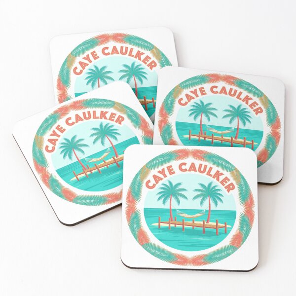 Item preview, Caye Caulker Belize Sticker designed and sold by Imaginarium of Chaos falcon88 .