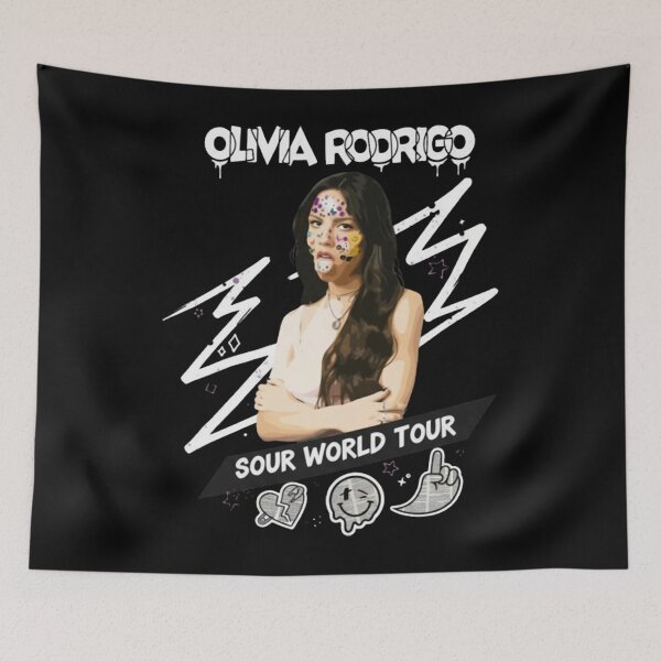 Item preview, Olivia Rodrigo Sour World Tour Grunge Stickers Drip designed and sold by MarinRosito.