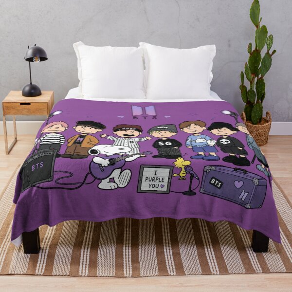 Item preview, Snoopy & BTS Band designed and sold by COFFEEWITHARTS.
