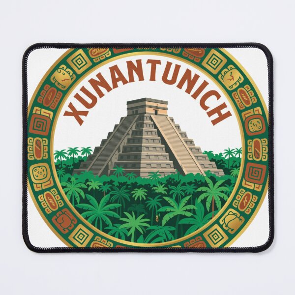 Item preview, Xunantunich Maya Belize Sticker designed and sold by Imaginarium of Chaos falcon88 .