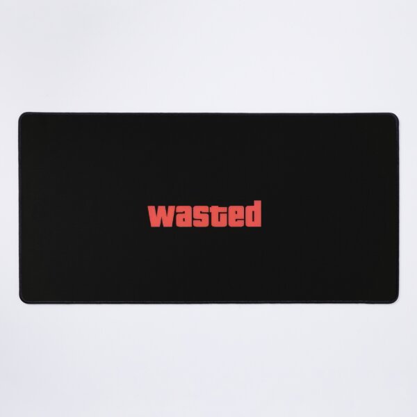Item preview, Minimalist Game Over Screen Typography - Red Bold Wasted Text Graphic Poster designed and sold by Billy Morfo™.