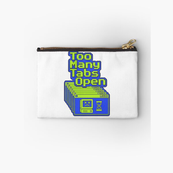 Item preview, Too Many Tabs Open Brain Overload Minimalist Line Art designed and sold by BeardWave.