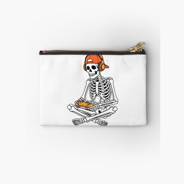 Item preview, Skeleton Gamer with Headphones and Cap designed and sold by Dmo3HarkoArt.