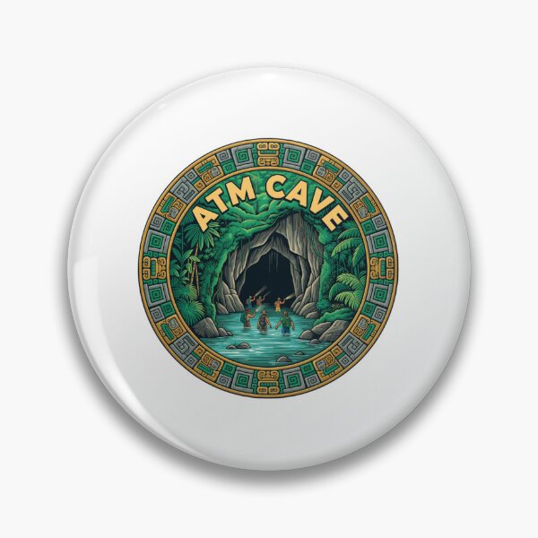 Item preview, ATM Cave Belize Sticker designed and sold by Imaginarium of Chaos falcon88 .