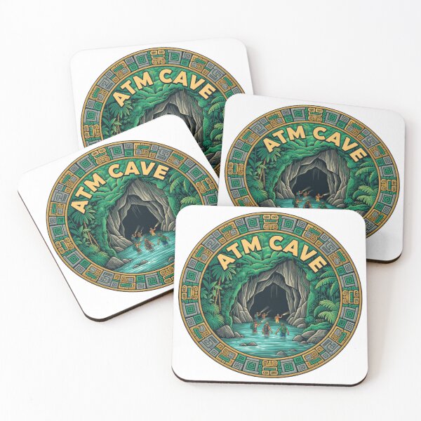Item preview, ATM Cave Belize Sticker designed and sold by Imaginarium of Chaos falcon88 .