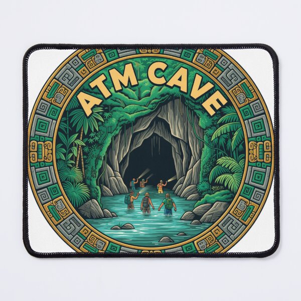 Item preview, ATM Cave Belize Sticker designed and sold by Imaginarium of Chaos falcon88 .