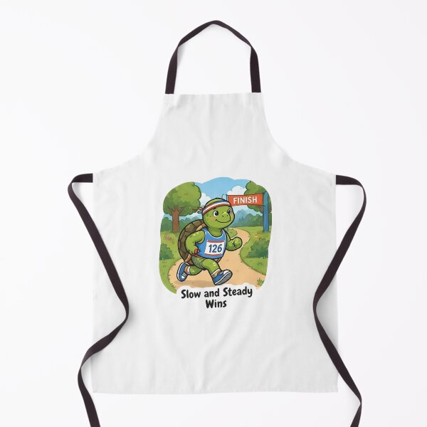 Item preview, Cute Turtle Runner – Slow and Steady Wins Marathon Gift designed and sold by Isliath.