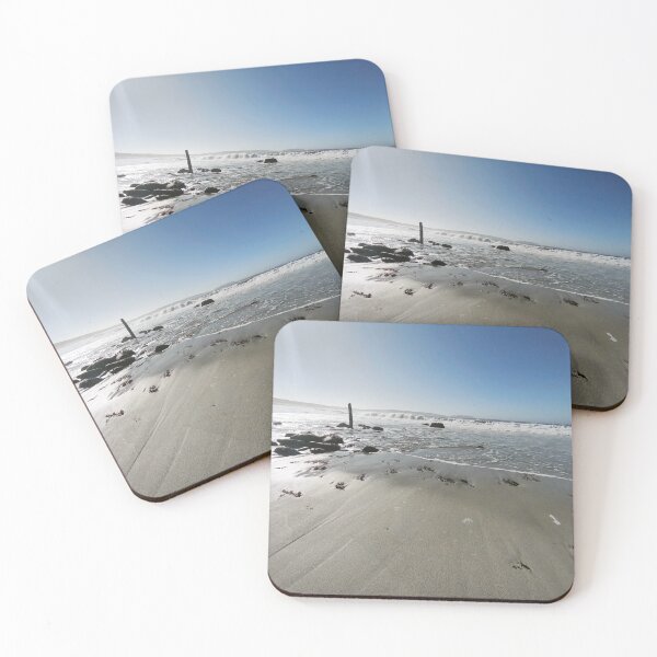 Item preview, Weathered Wooden Post on Surf Beach designed and sold by hanlahav.
