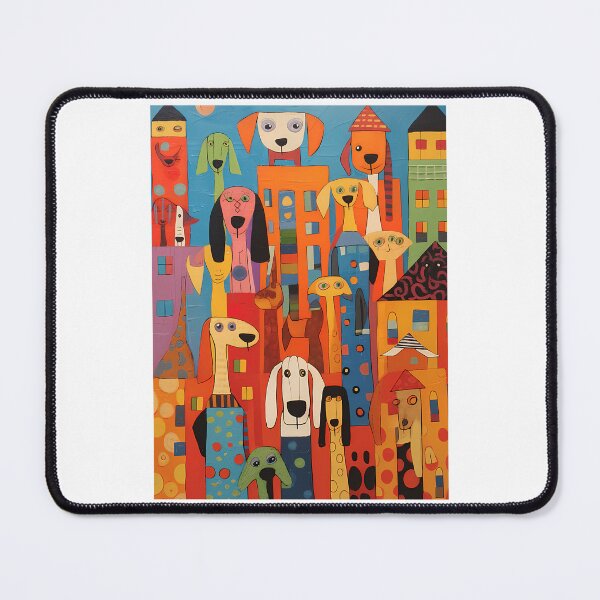 Item preview, Contemporary Dogs In Abstract designed and sold by shopbyjnb.