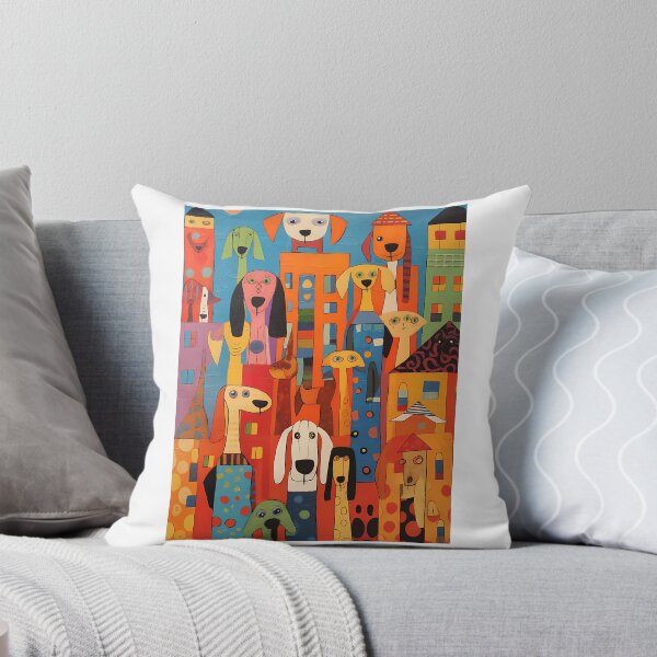 Item preview, Contemporary Dogs In Abstract designed and sold by shopbyjnb.